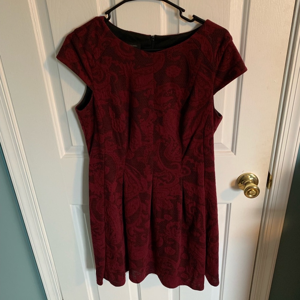 Cap sleeve mini dress